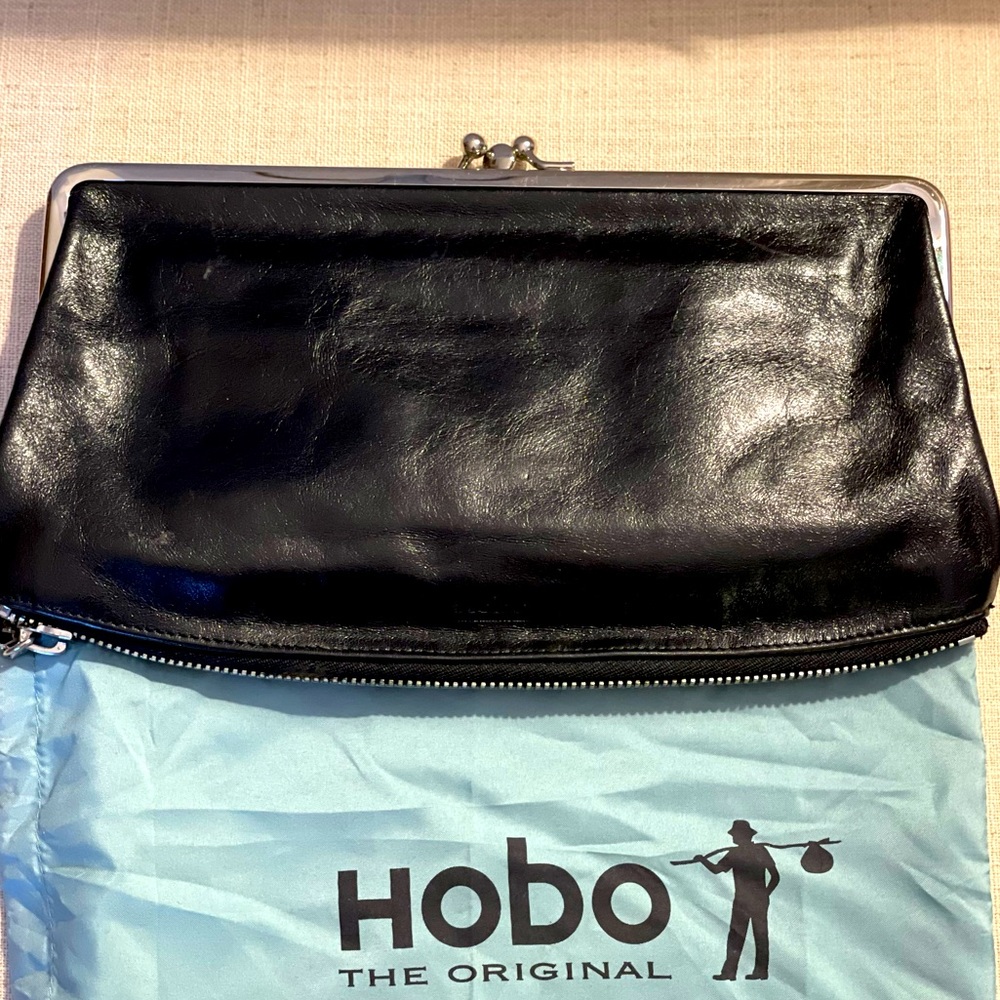 Hobo Leather Clutch